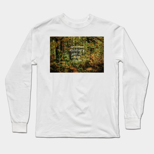 The greatest adventure 3 Long Sleeve T-Shirt by artesonraju